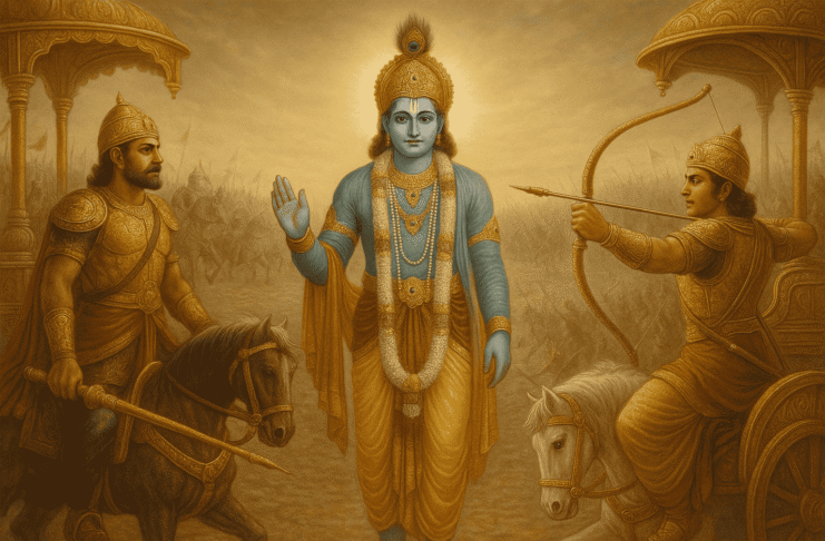 Mahabharata Was It Violence or Dharma Krishna’s Spiritual Role Explained